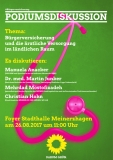 Plakat_Podiumsdiskussion