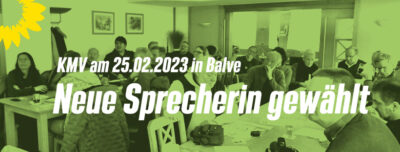 KMV am 25.02.2023 in Balve wählt neue Sprecherin