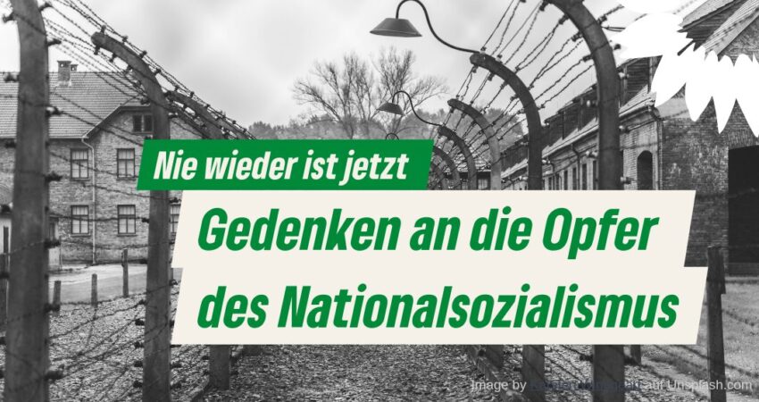 Nie wieder ist jetzt Gedenken an die Opfer des Nationalsozialismus