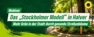 Mehr Grün in der Stadt durch gesunde Straßenbäume – Das „Stockholmer Modell“ in Halver @ Online