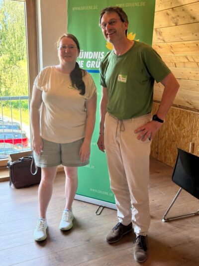 Nicole Reinshagen mit Gregor Kaiser